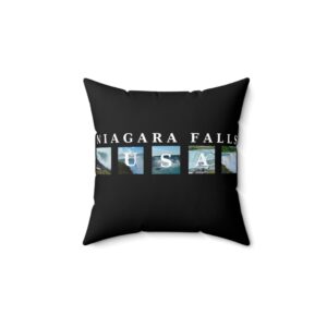 Decorative Square Pillow - Niagara Falls USA