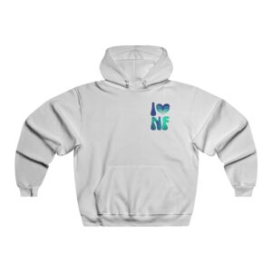 Men's NUBLEND® Hooded Sweatshirt - I Love Niagara Falls Collection