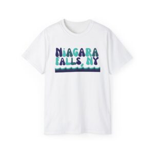 Adult Unisex Cotton T-Shirt - Wavy Collection