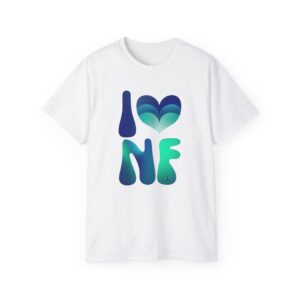 Adult Unisex Cotton T-Shirt - I Love Niagara Falls Collection