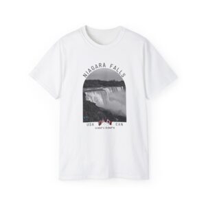 Adult Unisex Cotton T-Shirt - Niagara Falls Collection