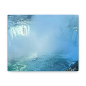 Horseshoe Falls Sky View Canvas Wall Art Decor