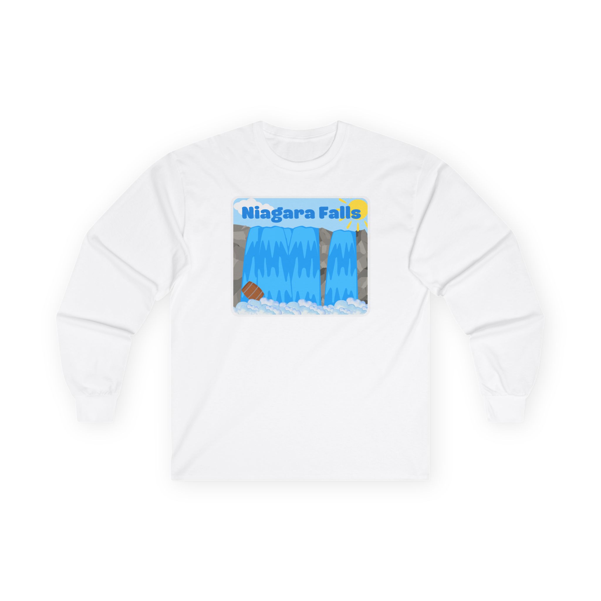 Unisex Ultra Cotton Long Sleeve Tee – Over the Falls Collection