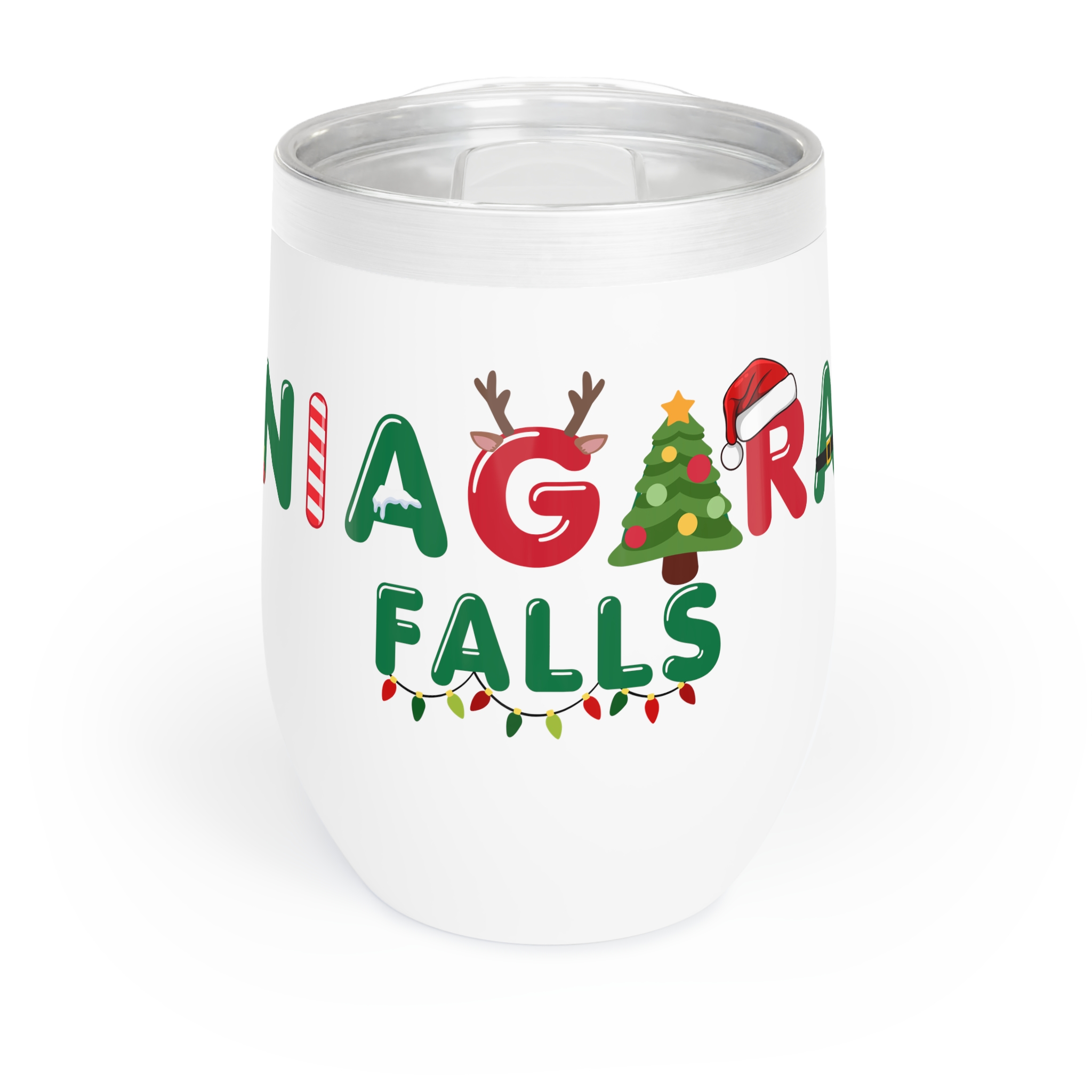 Chill Wine Tumbler – Deck the Falls Collection