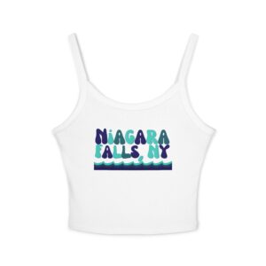 Women's Spaghetti Strap Tank Top - Wavy Collection