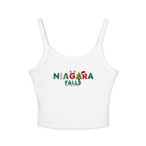 Women's Spaghetti Strap Tank Top - Deck the Falls Collection