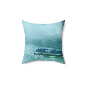 Horseshoe Falls Decorative Square Pillow