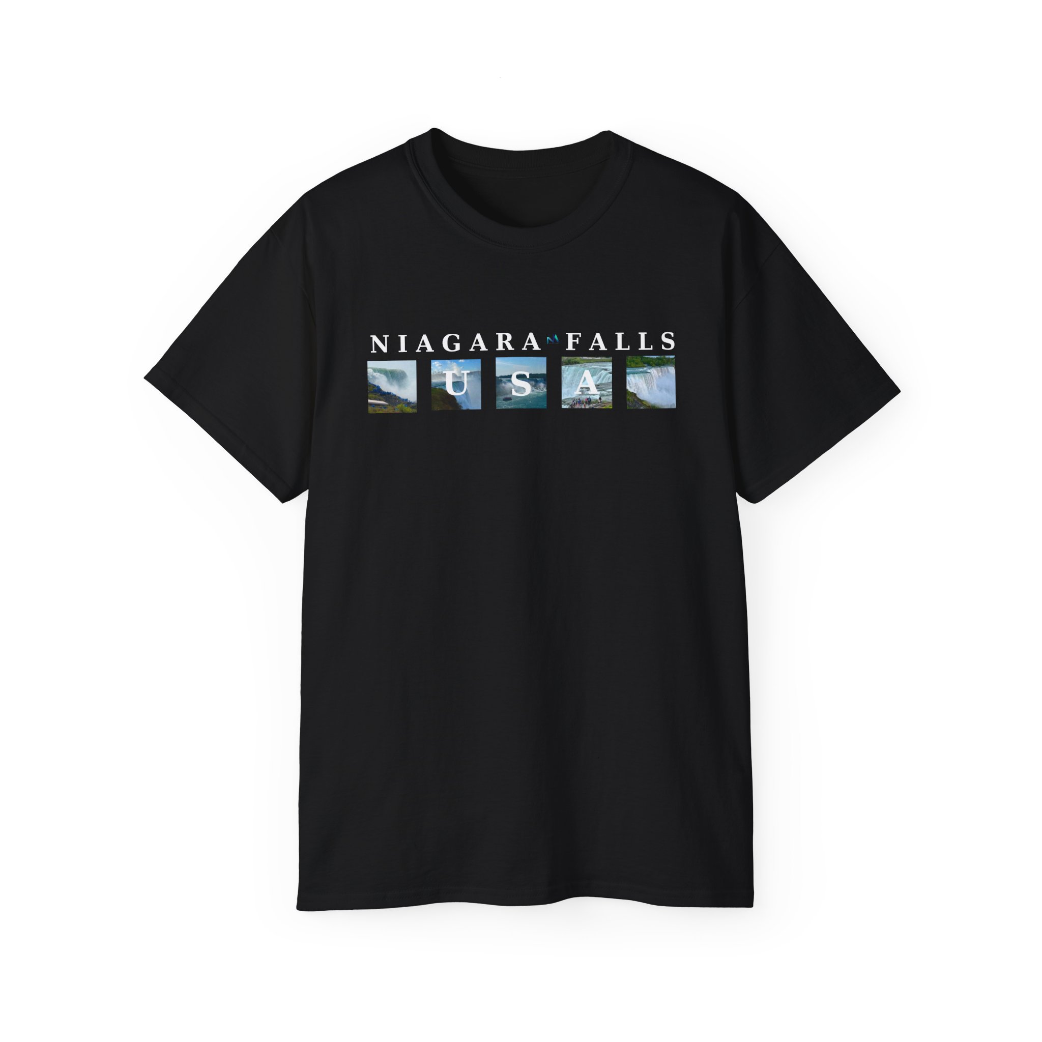 Adult Unisex Polyester Cotton Blend T-Shirt – Niagara Falls USA