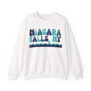 Unisex Adult Crewneck Sweatshirt - Wavy Collection