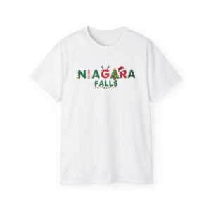 Adult Unisex Cotton T-Shirt - Deck the Falls Collection
