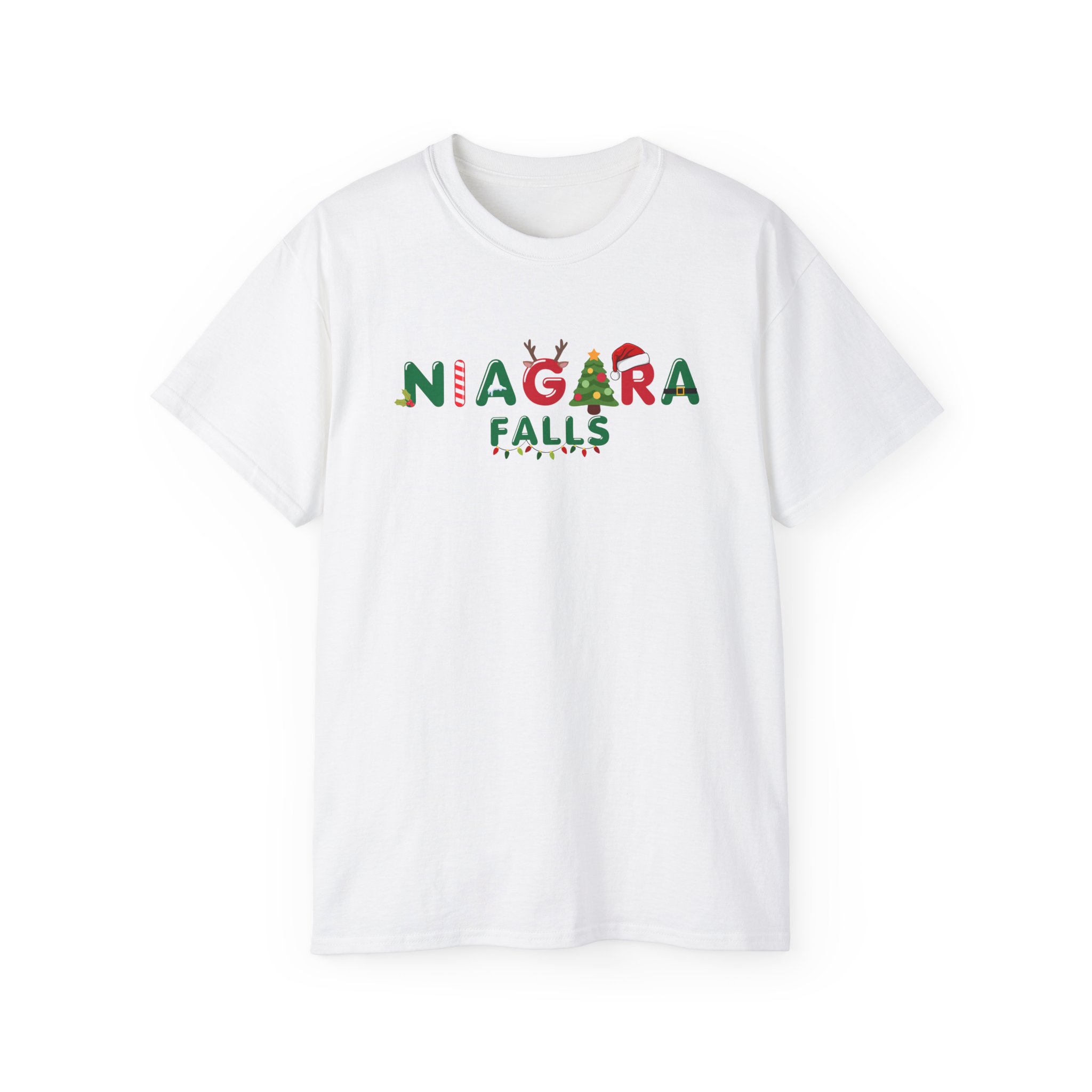 Adult Unisex Cotton T-Shirt – Deck the Falls Collection