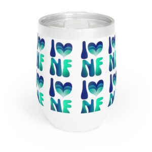 Chill Wine Tumbler - I Love Niagara Falls Collection