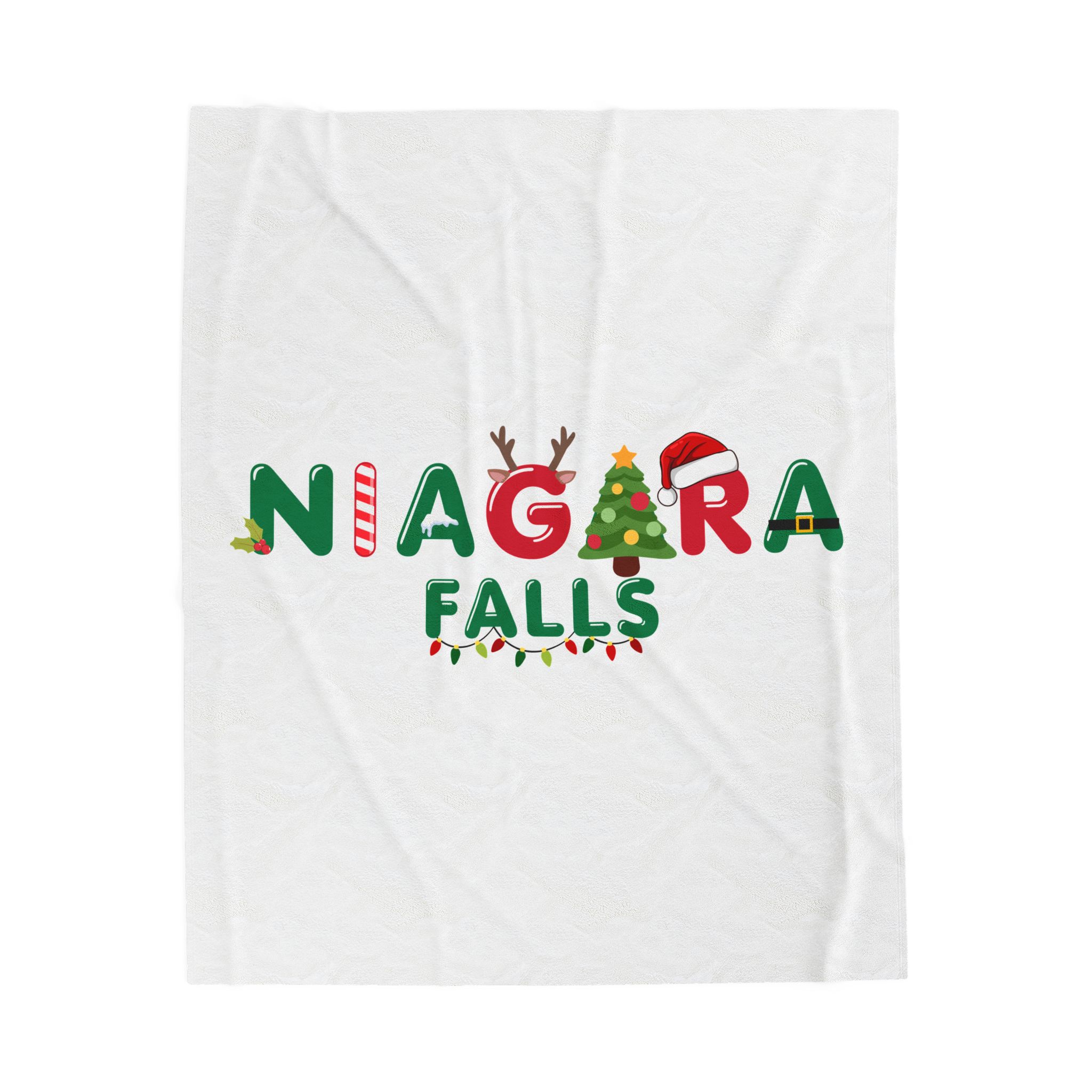 Plush Blanket – Deck the Falls Collection