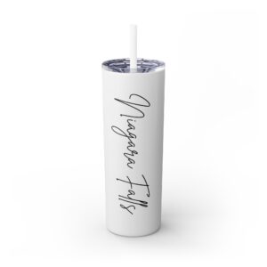 Skinny Tumbler with Straw, 20oz - Essentials Collection