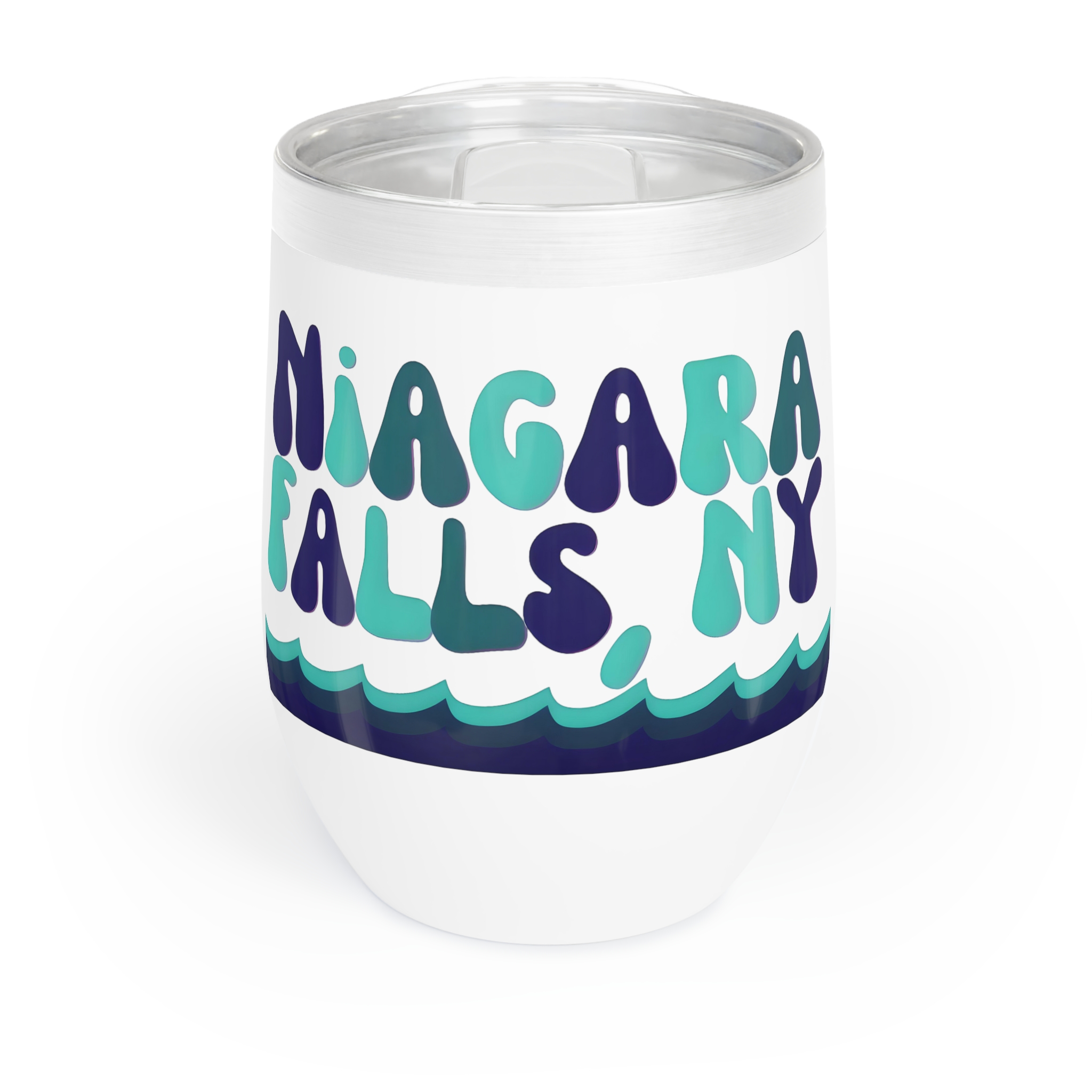 Chill Wine Tumbler Wavy Collection