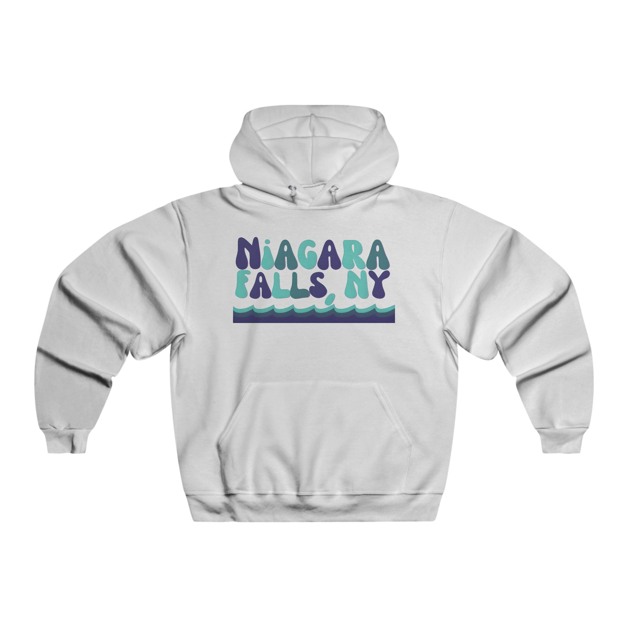 Unisex NUBLEND® Hooded Sweatshirt – Wavy Collection