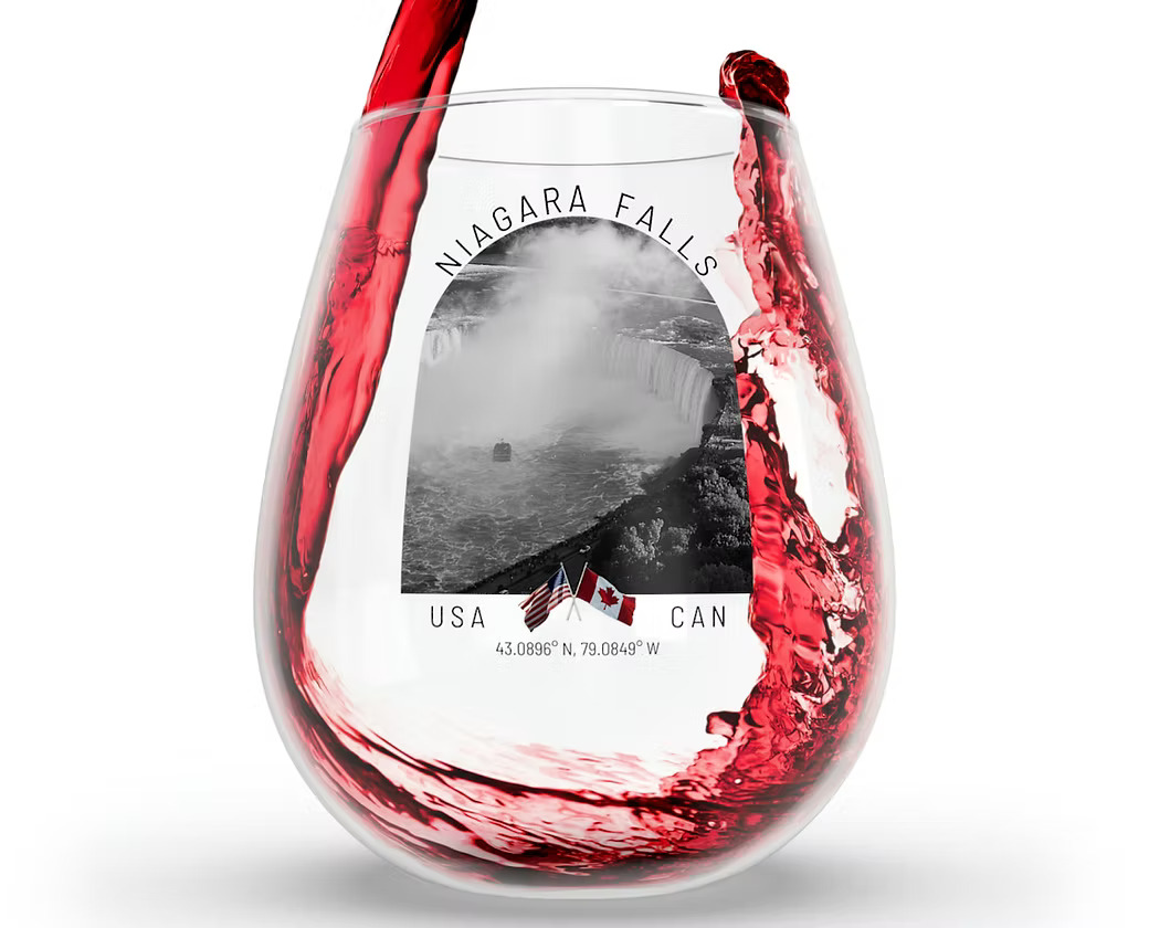 Stemless Wine Glass, 11.75oz – Niagara Falls Collection