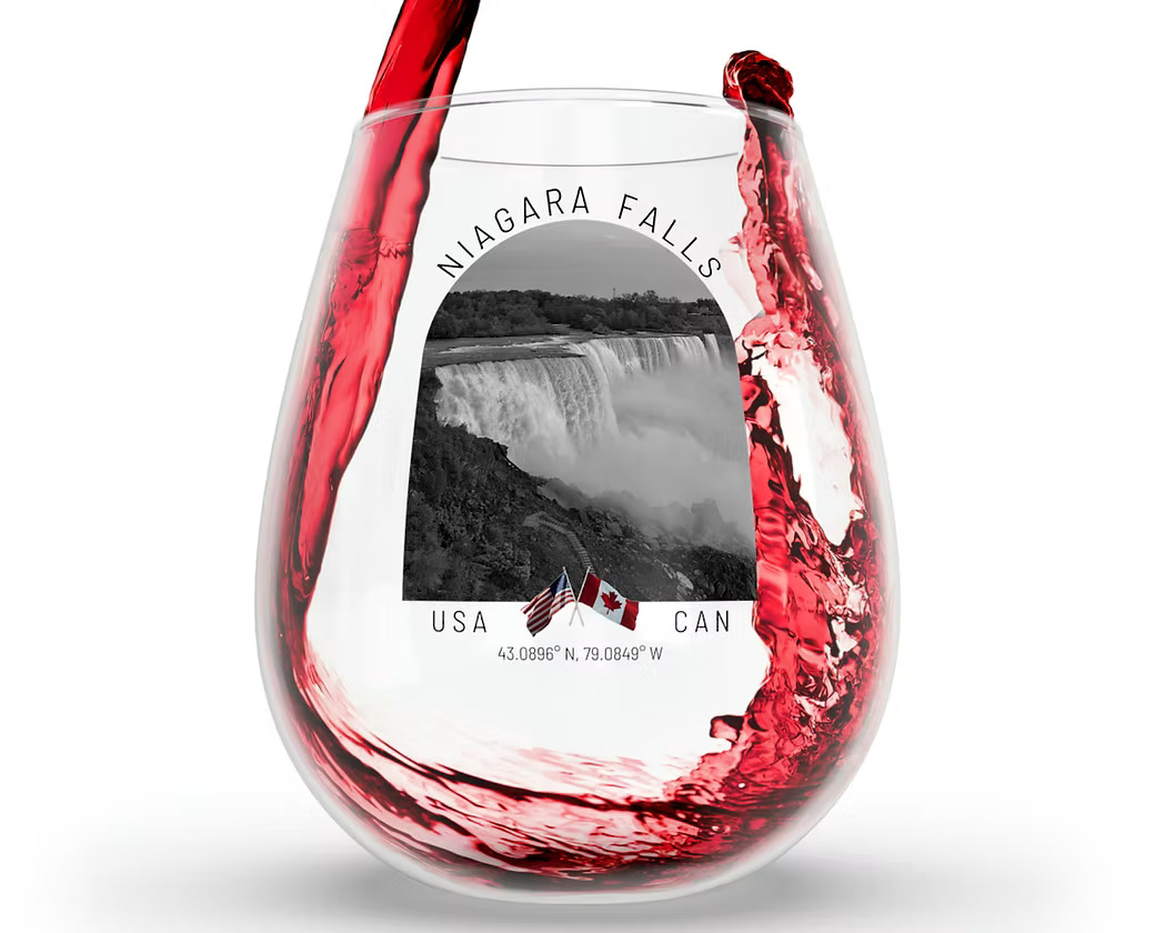 Stemless Wine Glass, 11.75oz – Niagara Falls Collection