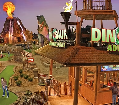 Dinosaur Adventure Mini Golf